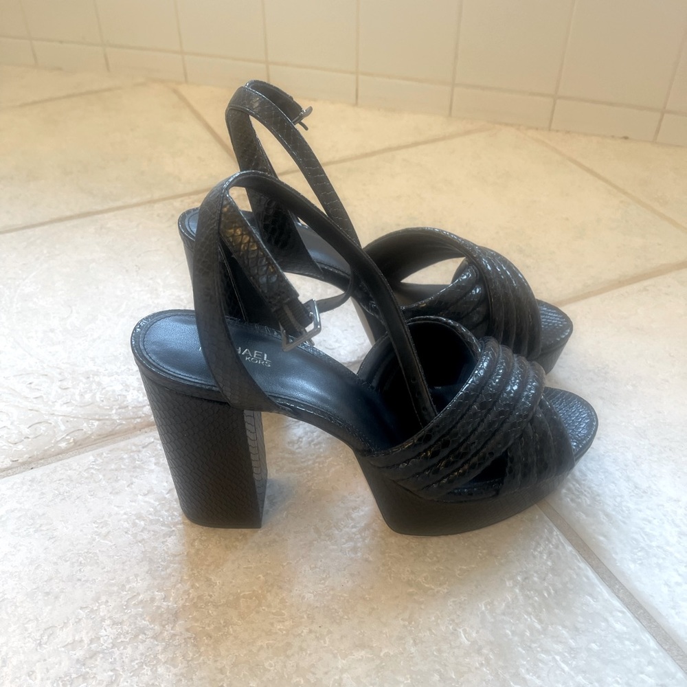 Black Platform Sandals